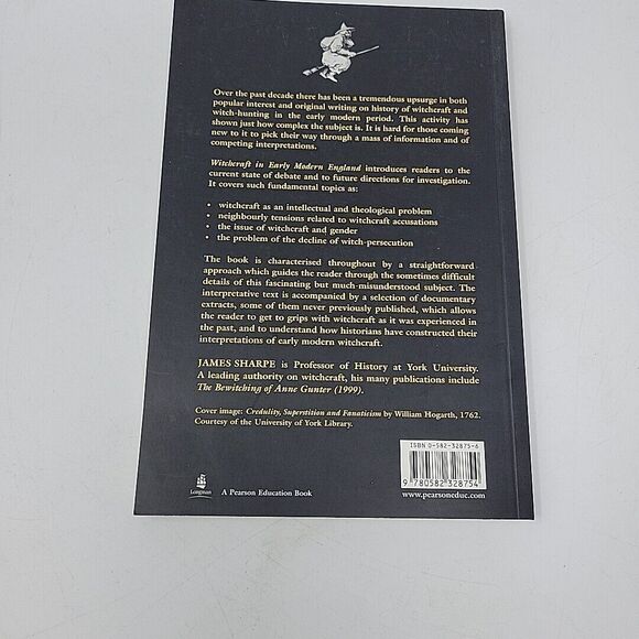 Witchcraft in Early Modern England by James Sharpe Paperback Book Witches Occult - Picture 5 of 12